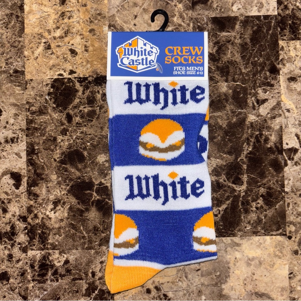 NWT White Castle Men’s Socks